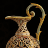 MONTE SAN SAVINO, CERAMICS LABORATORY, PIERCED CERAMIC VASE