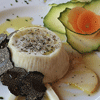VAL DI CHIANA PEAR TART, PECORINO ABBUCCIATO (SHEEPS MILK CHEESE) AND TRUFFLES
