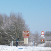 Sentiero innevato